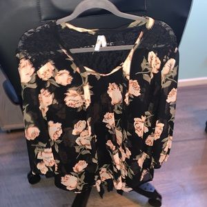 floral blouse